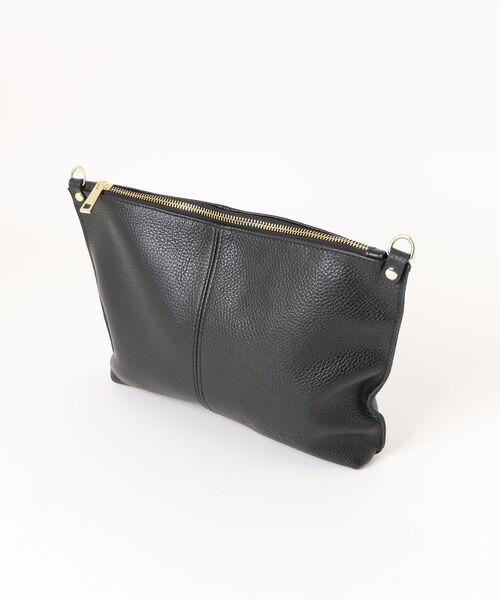 AULENTTI トートバッグ シボ革 ゴールド金具 黒 AULENTTI（オウレンティ） トートバッグ 「AULENTTI/オウレンティ
