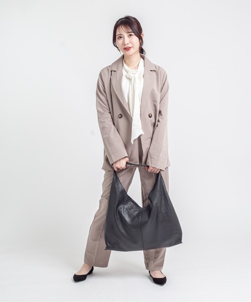 【新品】タグ付きAULENTTIトライアングルバッグのセット AULENTTI トライアングルバッグ（ショルダーバッグ）｜BOICE FROM