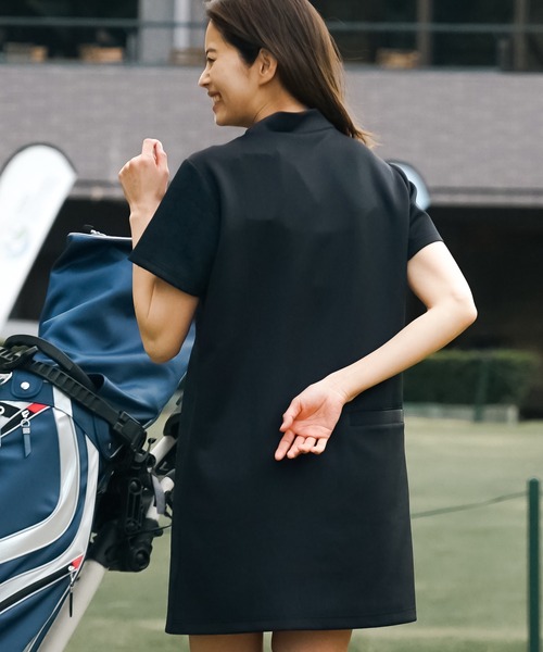 「marie claire」 半袖ワンピース SMALL ライトグレー レディース_画像7