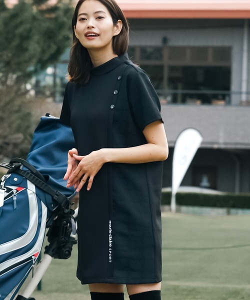 「marie claire」 半袖ワンピース SMALL ライトグレー レディース_画像8