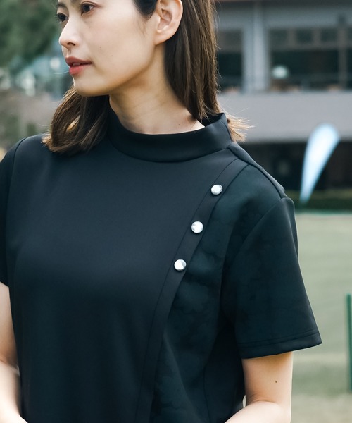 「marie claire」 半袖ワンピース SMALL ライトグレー レディース_画像9