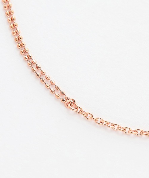 「ESTELLE」 ブレスレット 17cm ピンク レディース_画像4