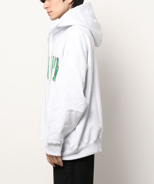 「Paragraph」 ジップアップパーカー FREE ネイビー メンズ_画像3