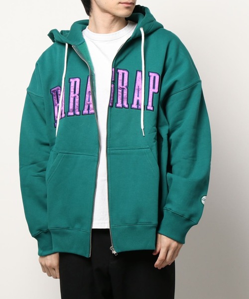 「Paragraph」 ジップアップパーカー FREE ネイビー メンズ_画像9