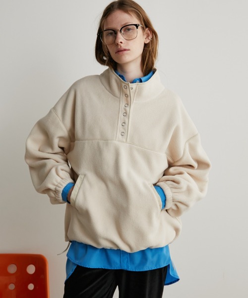 「Auntie Rosa Holiday」 長袖カットソー FREE ネイビー レディース_画像6