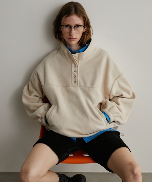 「Auntie Rosa Holiday」 長袖カットソー FREE ネイビー レディース_画像7