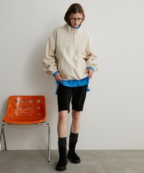 「Auntie Rosa Holiday」 長袖カットソー FREE ネイビー レディース_画像9