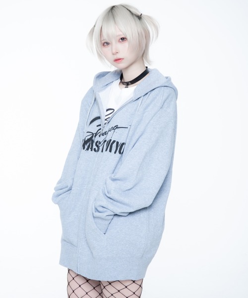 TRAVAS TOKYO（トラバストーキョー） パーカー ×しゅがおコラボZIPPK