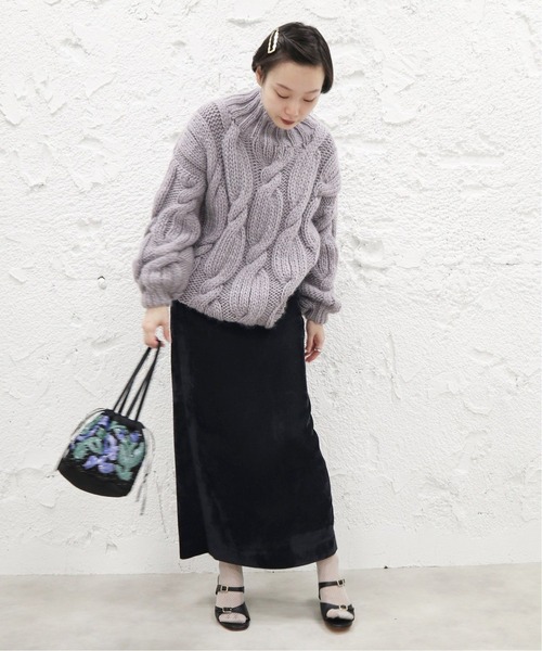 「EDIT. FOR LULU」 タイトスカート 36 ベージュ レディース_画像3