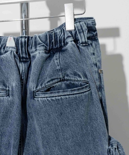 「MAISON SPECIAL」 デニムパンツ 1 ブラック メンズの画像