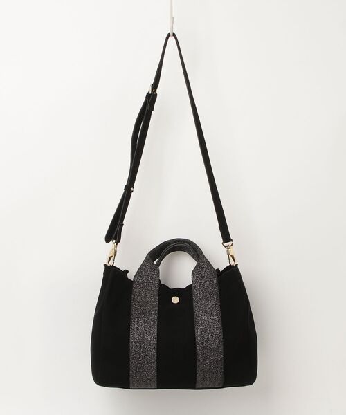 「VIOLAd'ORO」 ハンドバッグ ONE SIZE ブラック レディースの画像