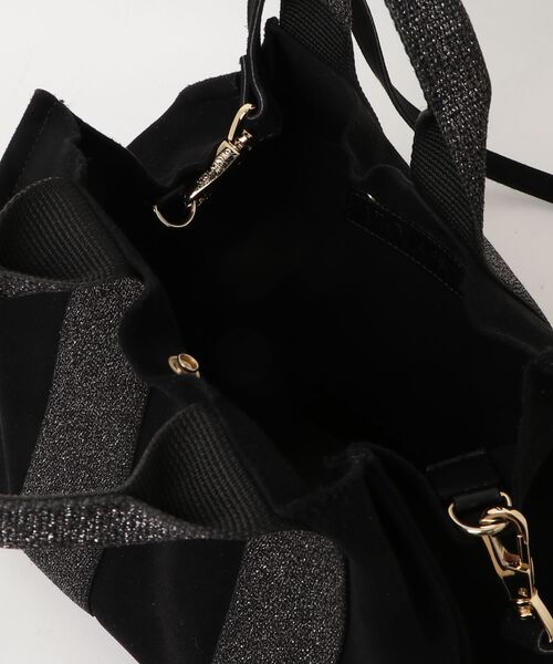 「VIOLAd'ORO」 ハンドバッグ ONE SIZE ブラック レディースの画像