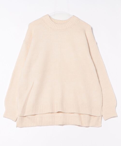 「DouDou」 長袖ニット FREE アイボリー レディース_画像2