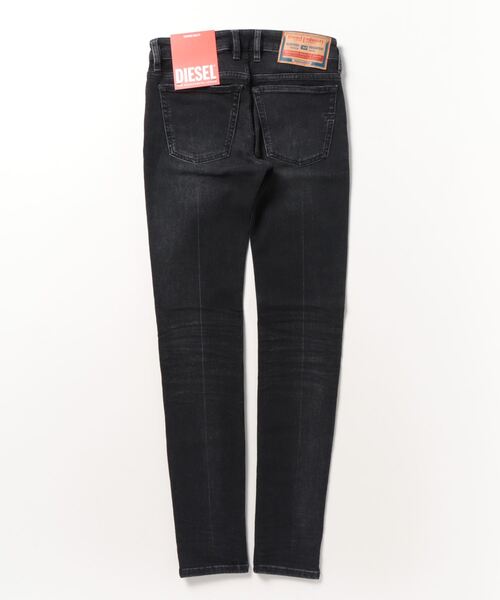 「DIESEL」 スキニーデニムパンツ 26inch ブラック メンズの画像