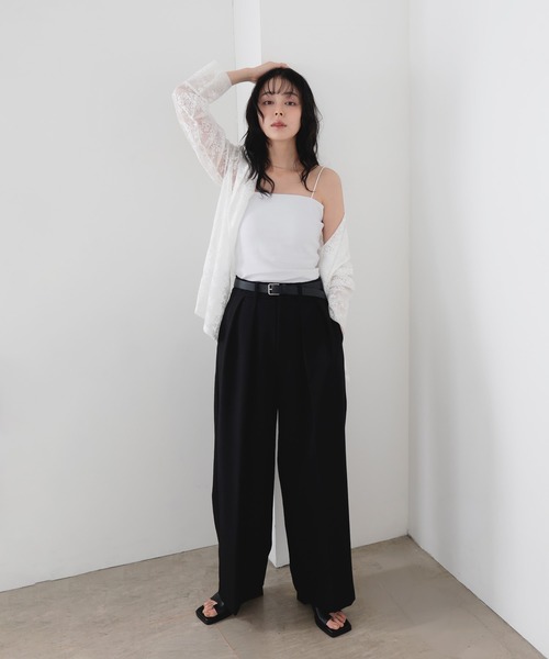 LIAN（リアン） キャミソール リブカップ付きキャミ : ZOZOTOWN Yahoo