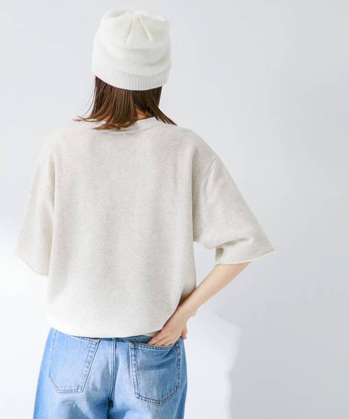 「Champion」 スウェットカットソー MEDIUM ホワイト系その他 レディース_画像9