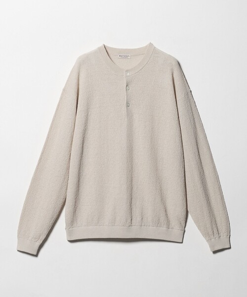 BEAUTY＆YOUTH UNITED ARROWS セーター ニット テクスチャード 3ボタン