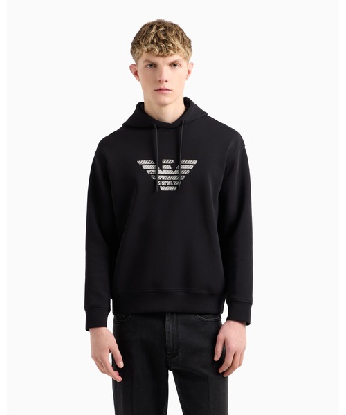 EMPORIO ARMANI 「EMPORIO ARMANI」 プルオーバーパーカー LARGE
