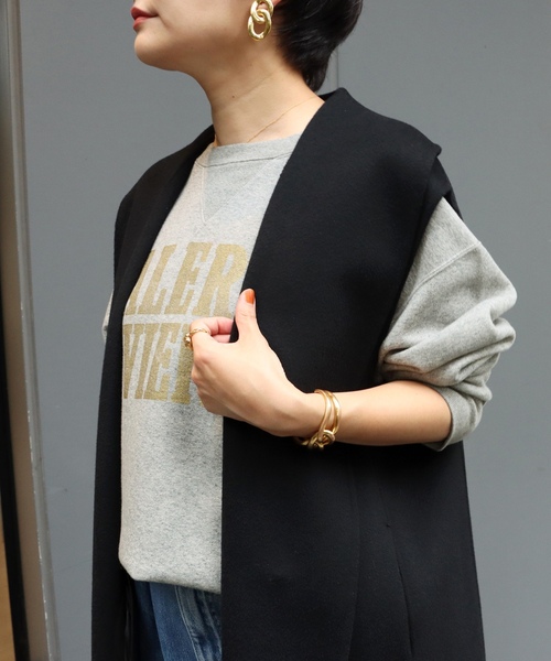 「IENA」 長袖カットソー - グレー レディース