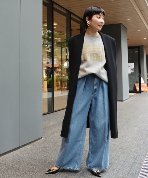 「IENA」 長袖カットソー - グレー レディース