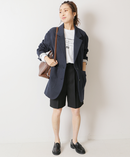 「Spick \u0026 Span」 テーラードジャケット 38 ネイビー レディースの画像