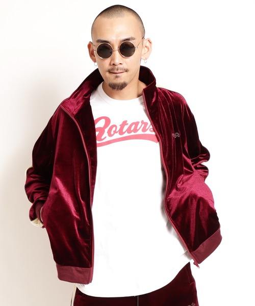 「ROTAR」 ジャージブルゾン X-LARGE ブラック メンズ_1