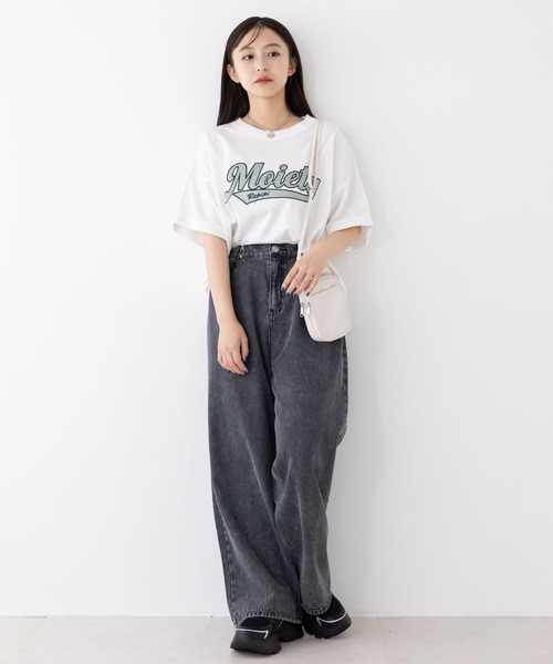 「repipi armario」 「KIDS」デニムパンツ LARGE グレー系その他 キッズ_画像3