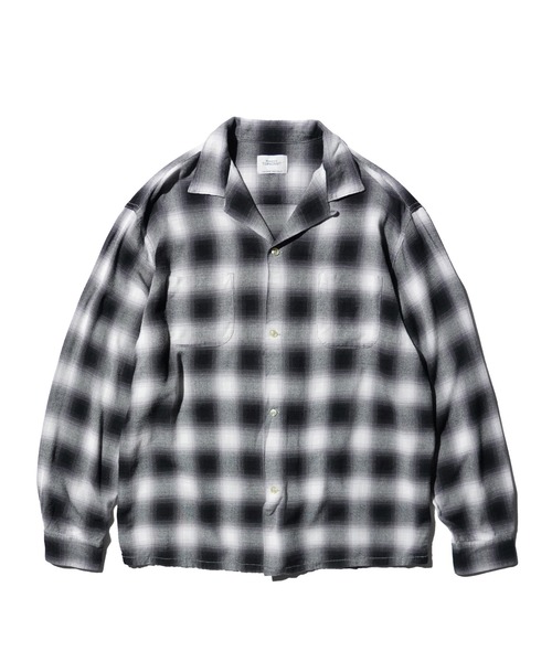 「TOWNCRAFT」 長袖シャツ LARGE グリーン メンズの画像