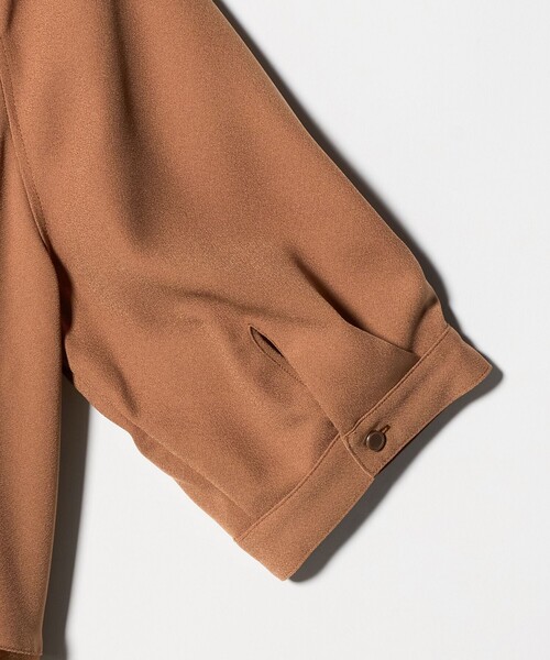 ブラウス シャツ 「size SHORTあり」fleurie(フルリー) フォルム ショートスリーブ ブラウス レディースの画像