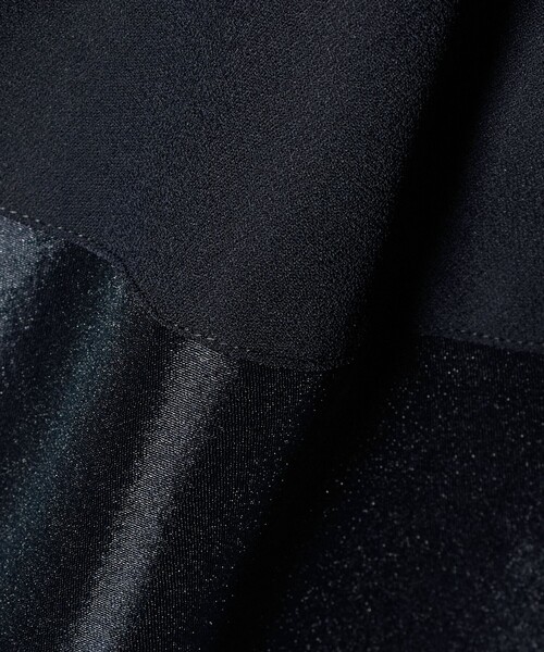 ブラウス シャツ 「size SHORTあり」fleurie(フルリー) フォルム ショートスリーブ ブラウス レディースの画像