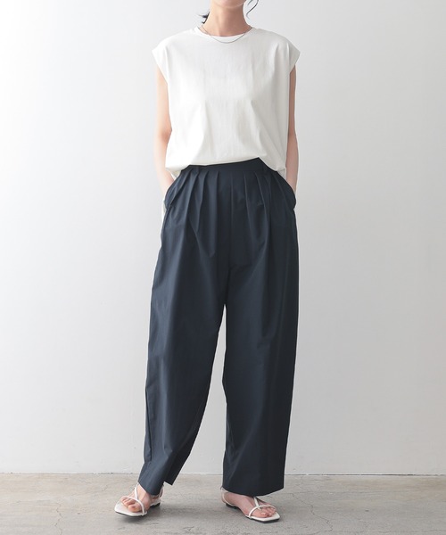 「for/c」 パンツ - ネイビー レディース_画像7