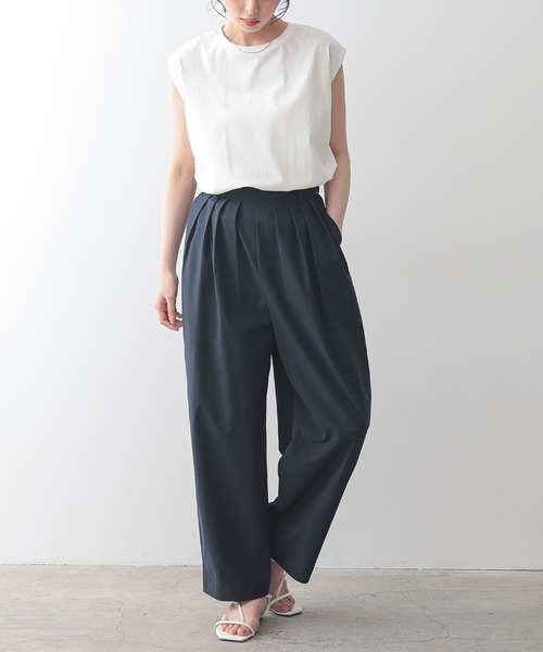 「for/c」 パンツ - ネイビー レディース_画像8