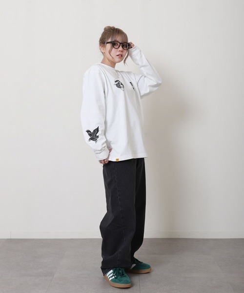 「COBMASTER」 長袖Tシャツ MEDIUM ブラック メンズ_画像9