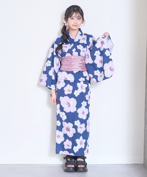 LOVETOXIC 浴衣 花柄セパレート浴衣 キッズ 子供 女の子 : ZOZOTOWN