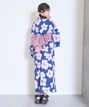 浴衣 花柄セパレート浴衣 キッズ 子供 女の子の詳細画像4