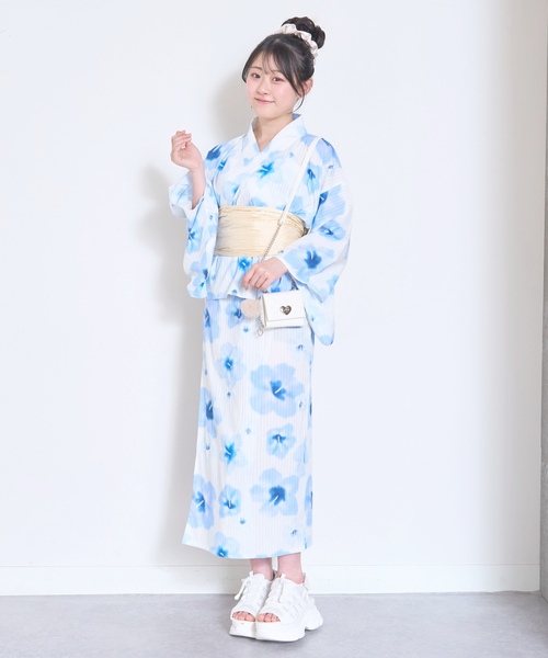 LOVETOXIC 浴衣 花柄セパレート浴衣 キッズ 子供 女の子 : ZOZOTOWN