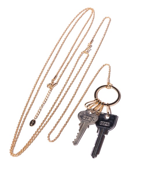 glamb（グラム） ネックレス Key Ring Long Necklace / キーリング