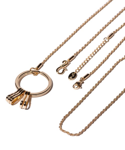 glamb（グラム） ネックレス Key Ring Long Necklace / キーリング