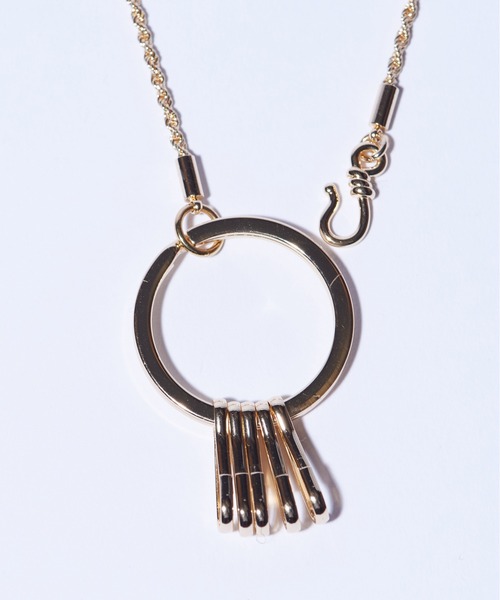 glamb（グラム） ネックレス Key Ring Long Necklace / キーリング