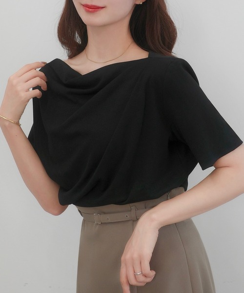 「CENEA」 半袖カットソー X-LARGE クリーム レディース_画像3