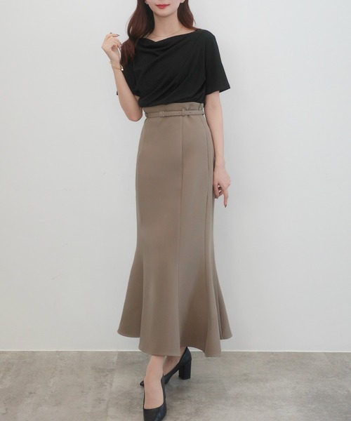 「CENEA」 半袖カットソー X-LARGE クリーム レディース_画像4