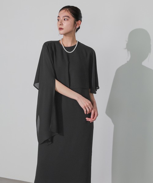 喪服 セレモニースーツ セットアップ 卒業式 洗える防しわ アシメ