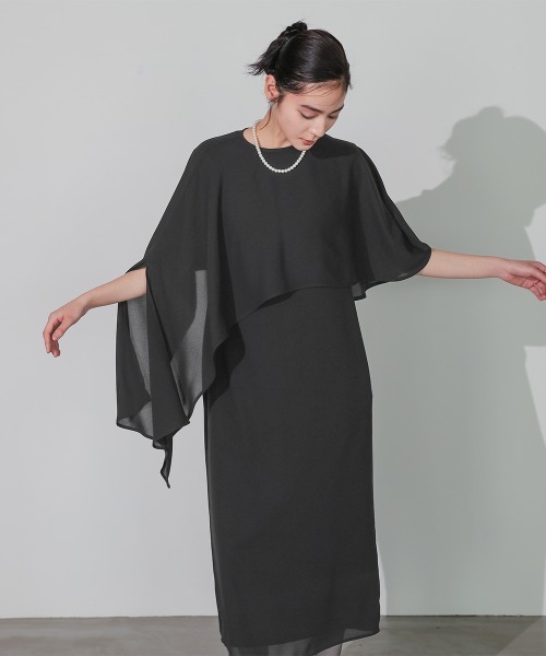 喪服 セレモニースーツ セットアップ 卒業式 洗える防しわ アシメ