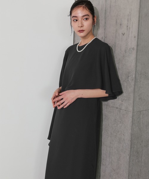 喪服 セレモニースーツ セットアップ 卒業式 洗える防しわ アシメ