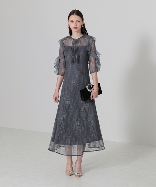 「Leja」 半袖ワンピース MEDIUM グリーン レディース_画像2