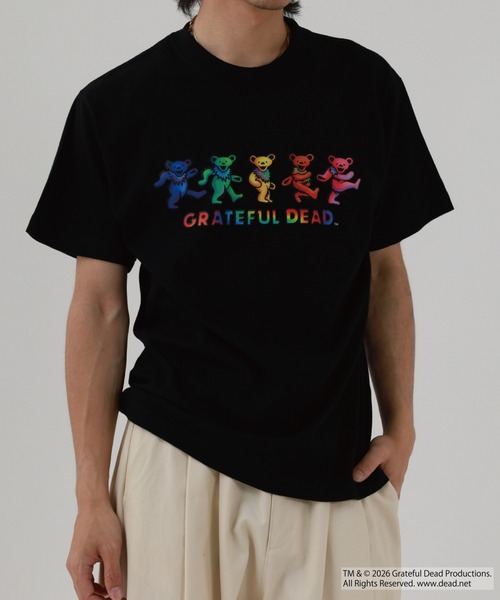 Grateful Dead Tシャツ ダンシングベア ブラック Grateful Dead（グレイトフル・デッド） tシャツ Grateful Dead T
