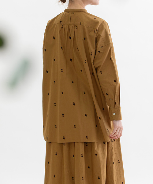 「nop de nod」 長袖シャツ M ライトブルー レディース_画像6