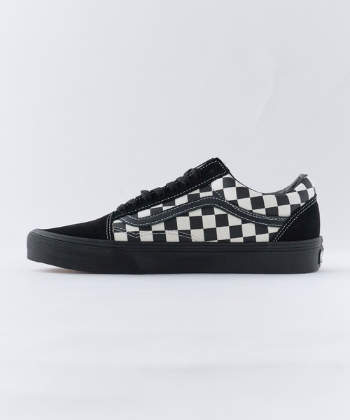 vans スニーカー VANS/ヴァンズ Old Skool Shoe オールド スクール シュー スニーカー フラットシューズ チェッカーボード チェック柄 市松模様 モノクロ …