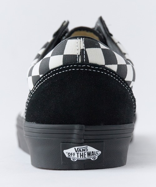 vans スニーカー VANS/ヴァンズ Old Skool Shoe オールド スクール シュー スニーカー フラットシューズ チェッカーボード チェック柄 市松模様 モノクロ …