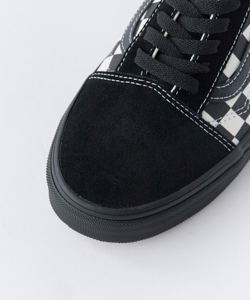 vans スニーカー VANS/ヴァンズ Old Skool Shoe オールド スクール シュー スニーカー フラットシューズ チェッカーボード チェック柄 市松模様 モノクロ …